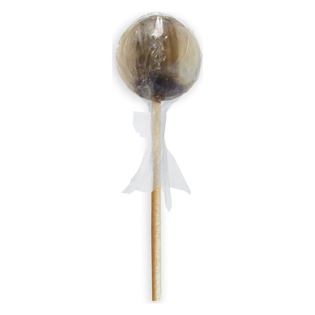 Startup Candy Co. Root Beer Float Jumbo Pop, Wooden-Stick Lollipop, front of the package
