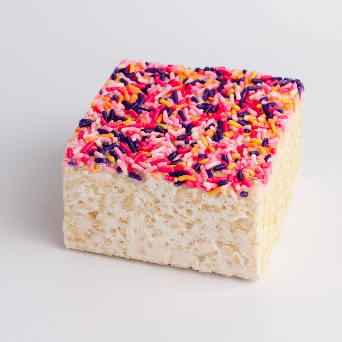 The Crispery Spring Sprinkles Crispycake, Marshmallow Crispy Rice Treat, front of the package