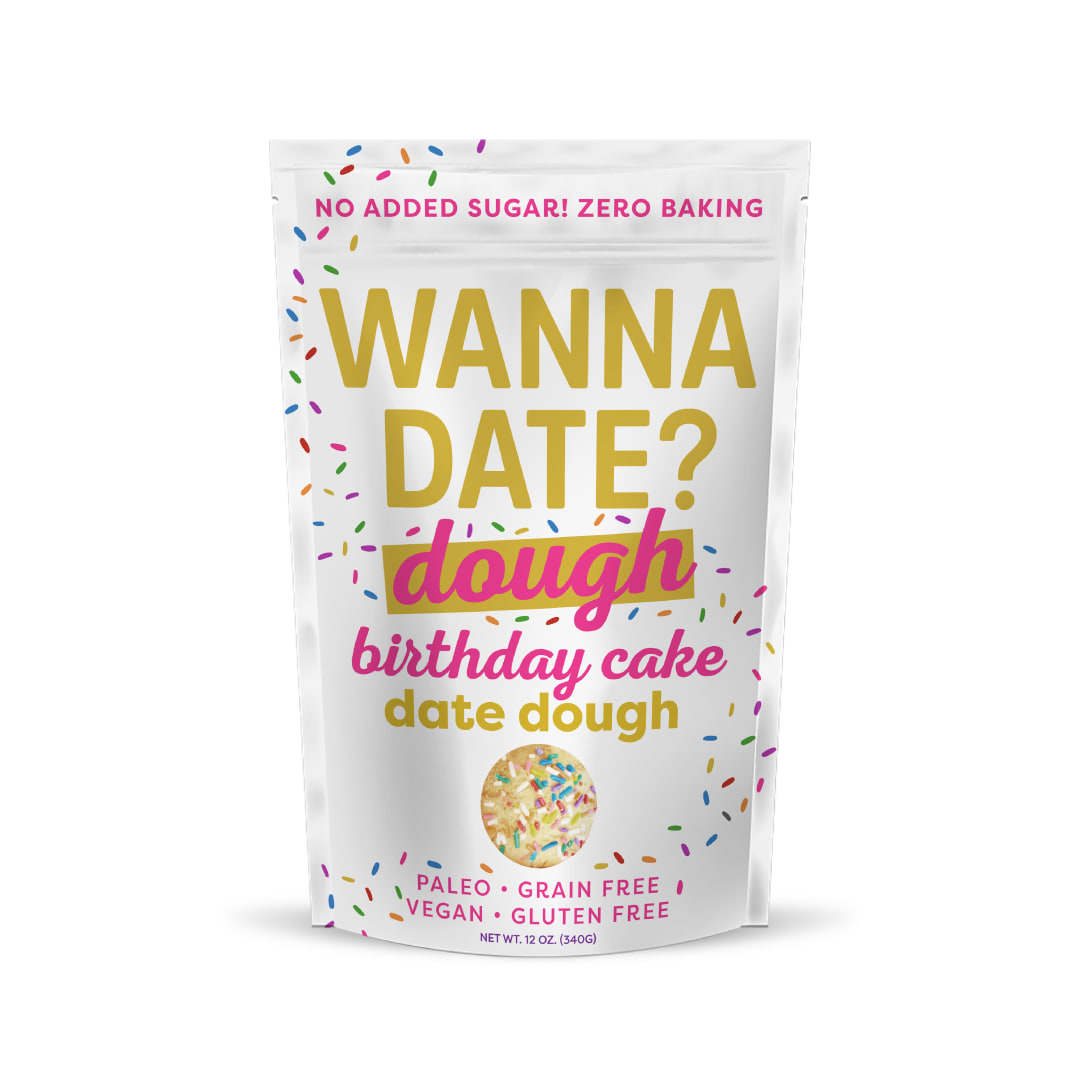 Wanna Date? Date Dough - Birthday Cake