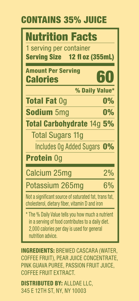 alldae Superfruit Soda PG-12PK