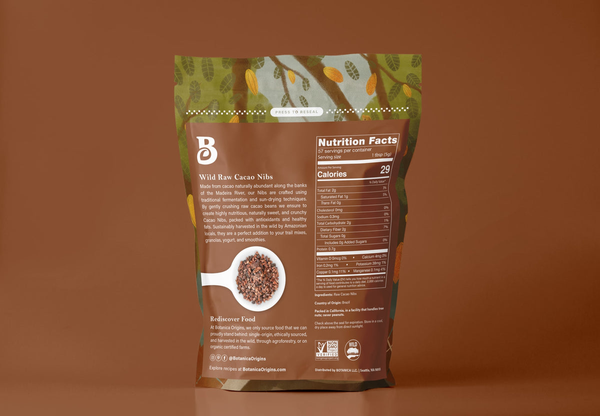 Wild Raw Cacao Nibs