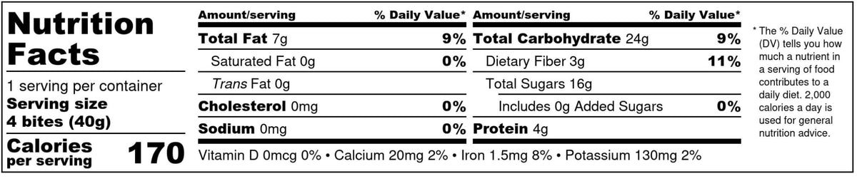 1.4oz Energy Bites 8038