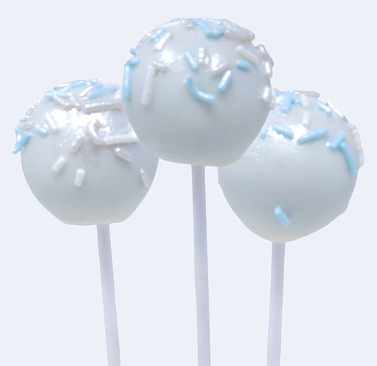 Wild Angel Treats Artisanal Cake Pops | Winter Sprinkles - Chocolate