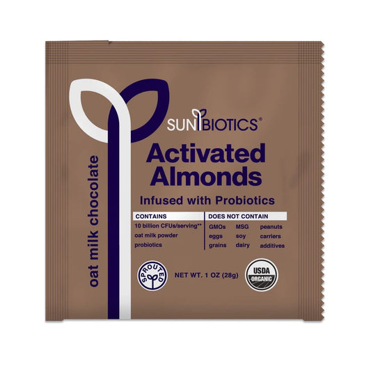Windy City Organics Sunbiotics - Activated Almonds - Oat Milk Chocolate