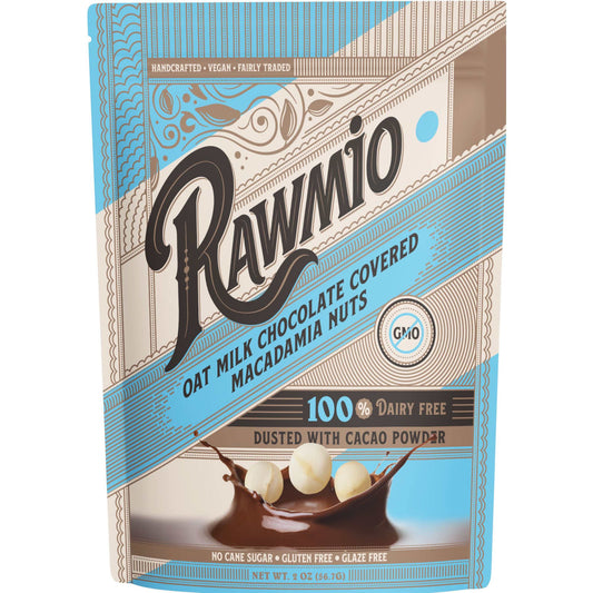 Windy City Organics Oat Milk Chocolate Covered Macadamia Nuts