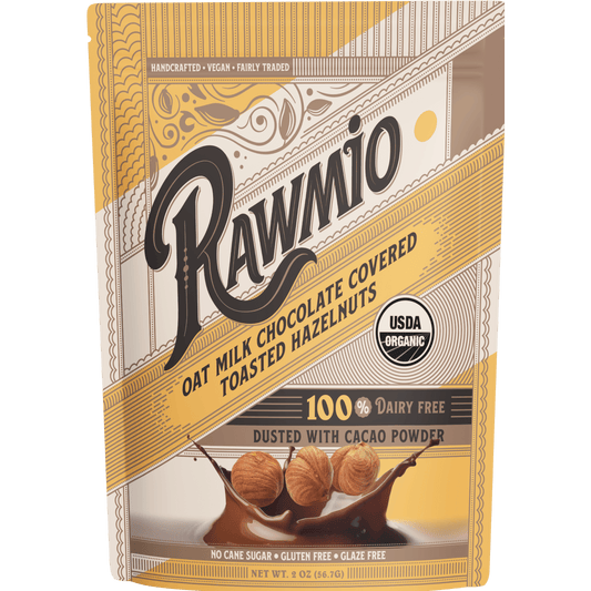 Windy City Organics Oat Milk Chocolate Covered Toasted Hazelnuts