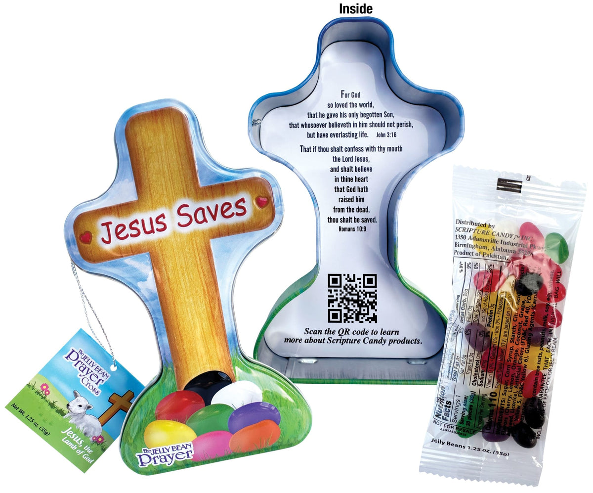 The Jelly Bean Prayer Cross Tin