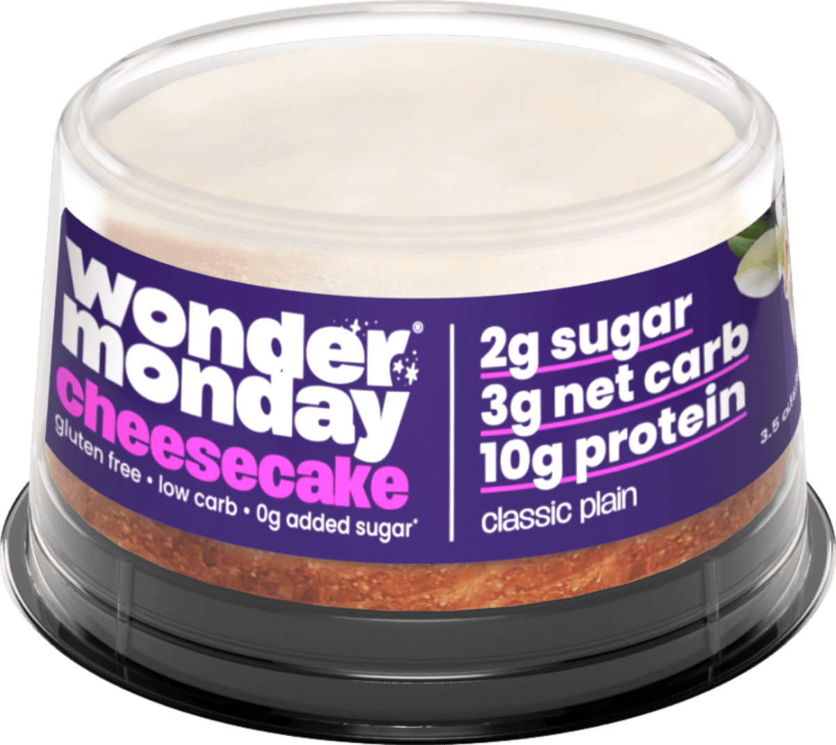Wonder Monday Low Sugar, Low Carb, High Protein, Gluten Free Cheesecakes - Classic N