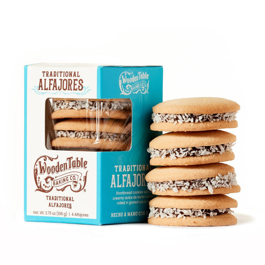 Wooden Table Baking Co 4-Pack Alfajores - Traditional