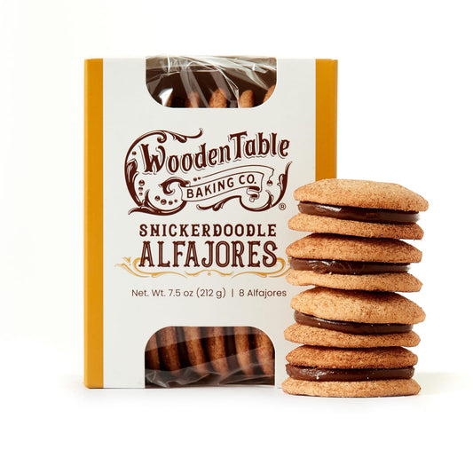 Wooden Table Baking Co 8-Pack Alfajores - Snickerdoodle