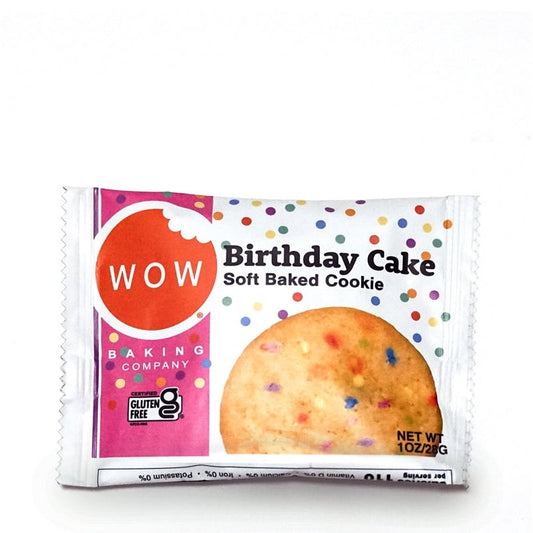 WOW Baking Company 1oz Gluten Free Cookies - Birthday Cake