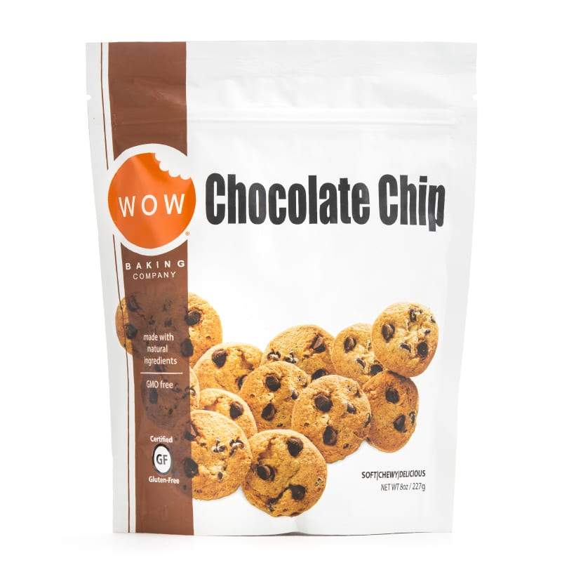 WOW Baking Company 8oz Resealable Bagged Gluten Free Cookies - Chocolate Chip