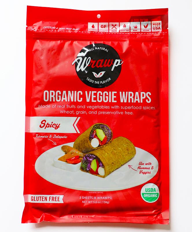 Wrawp Veggie Wraps - Regular, Spicy