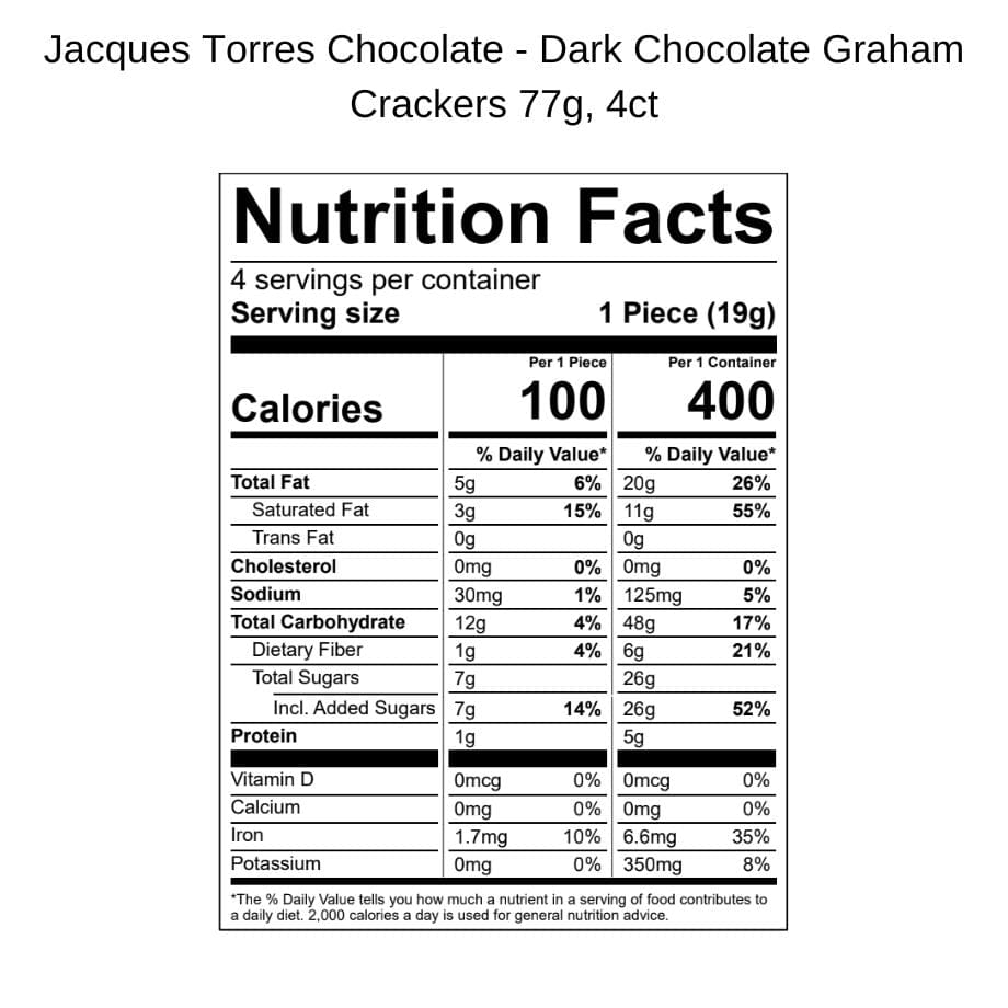 Dark Chocolate Graham Crackers 10174