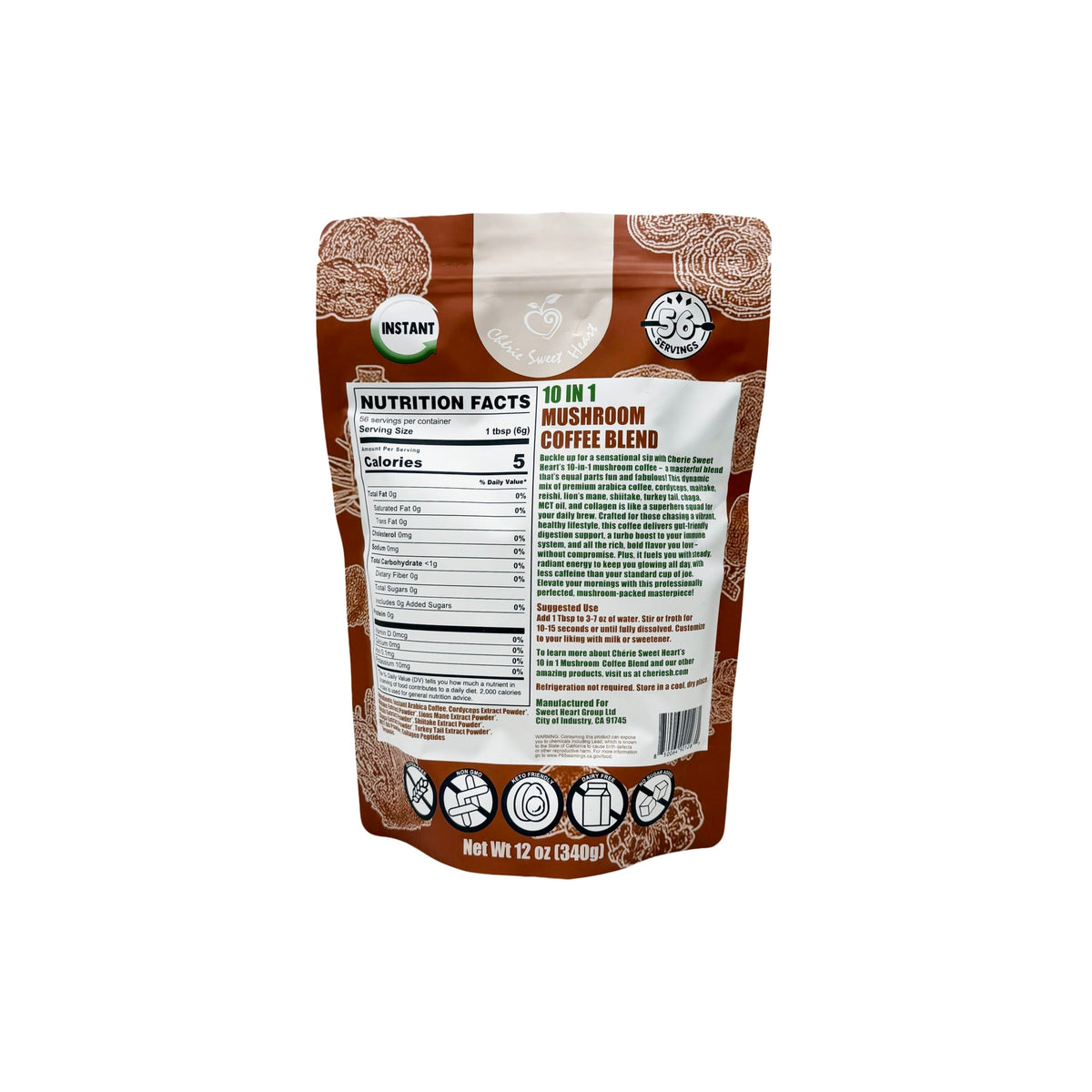 10 in 1 Mushroom Coffee Blend