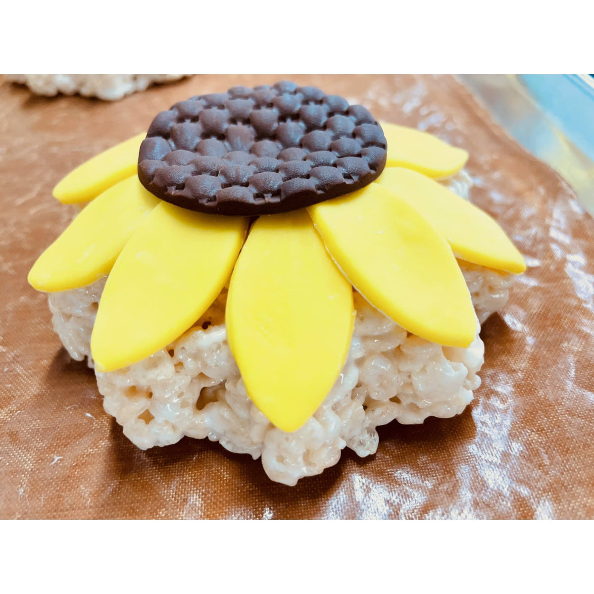 Sunflower Rice Crispie Treats