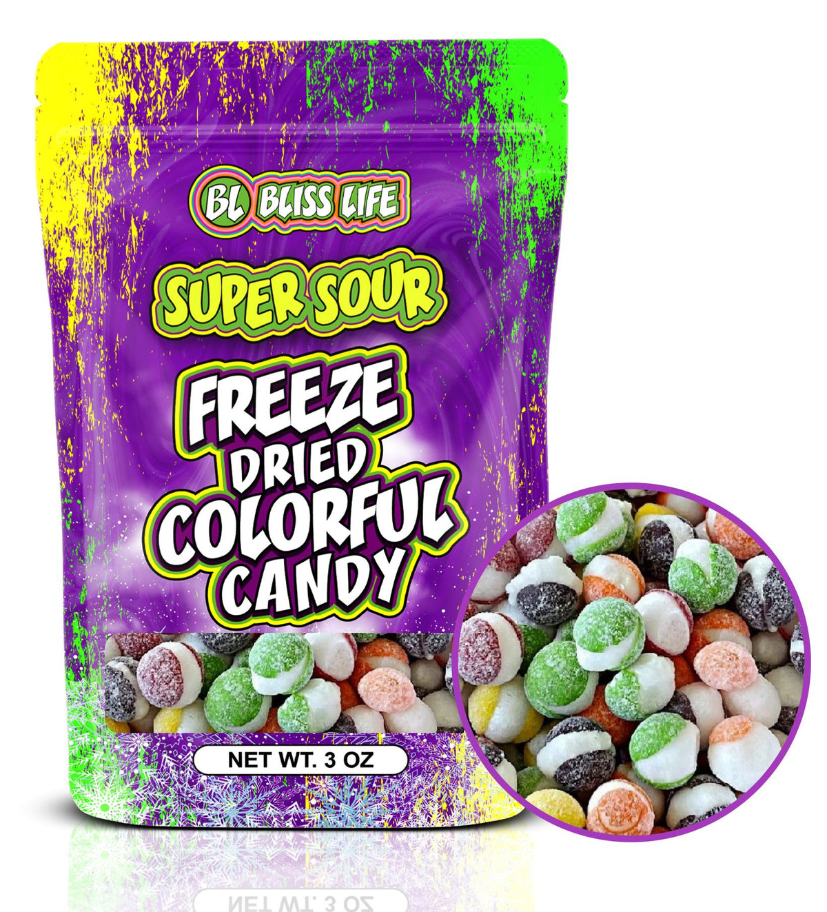 Freeze Dried Colorful Candy BLSSRC3OZ