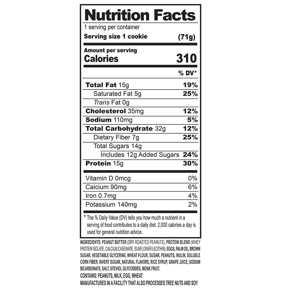 Protein Cookie PCPB-12ctCase