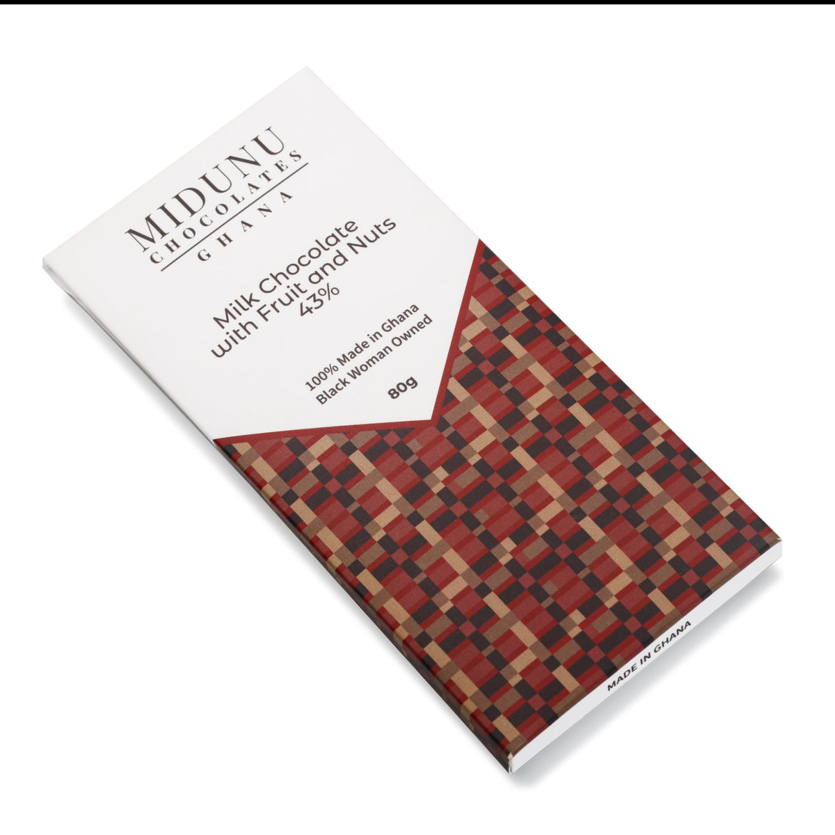 43% Milk Chocolate with Fruit and Nuts Bar BFN-80