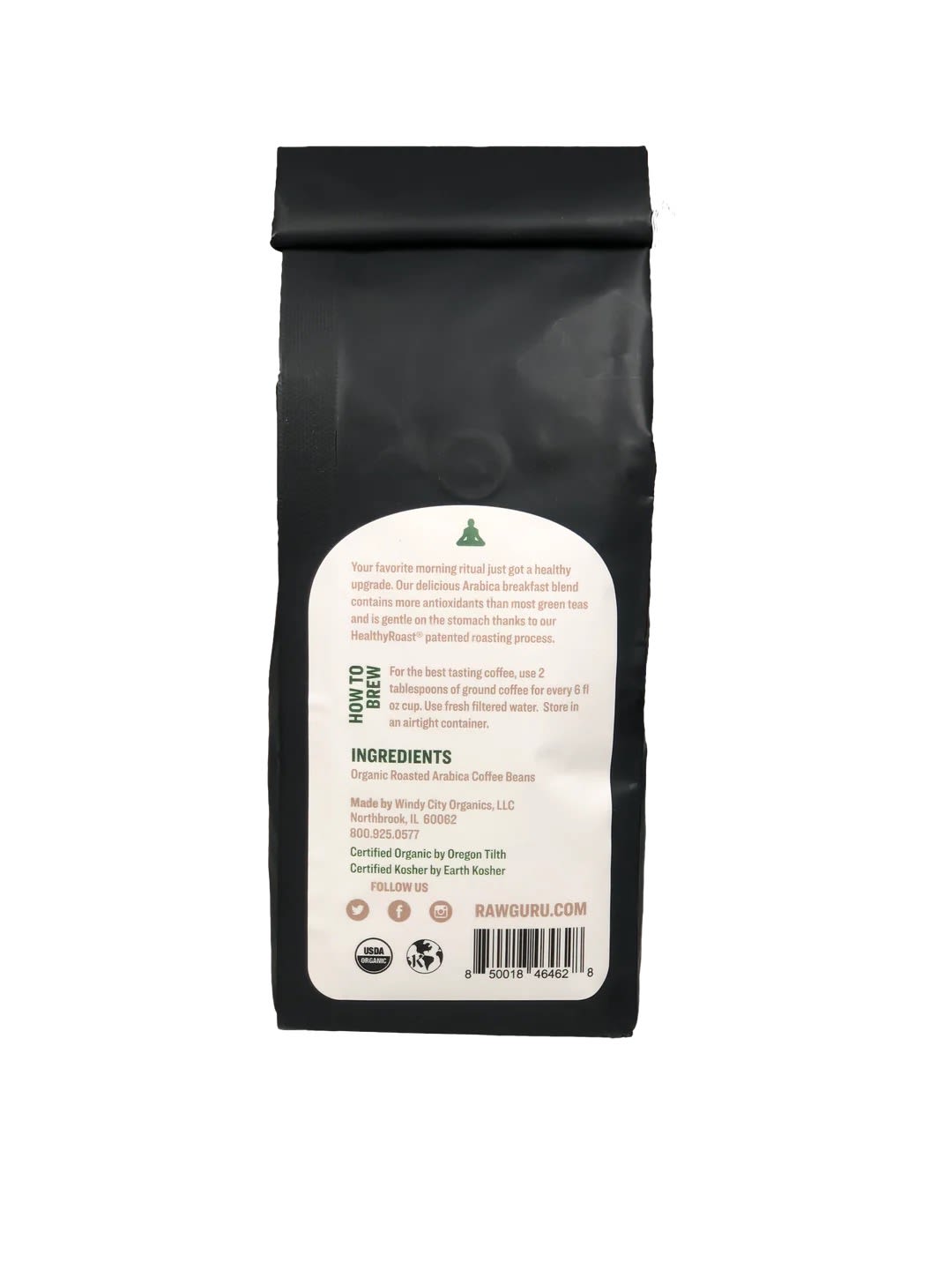 Organic Antioxidant Coffee - Ground 850018464628