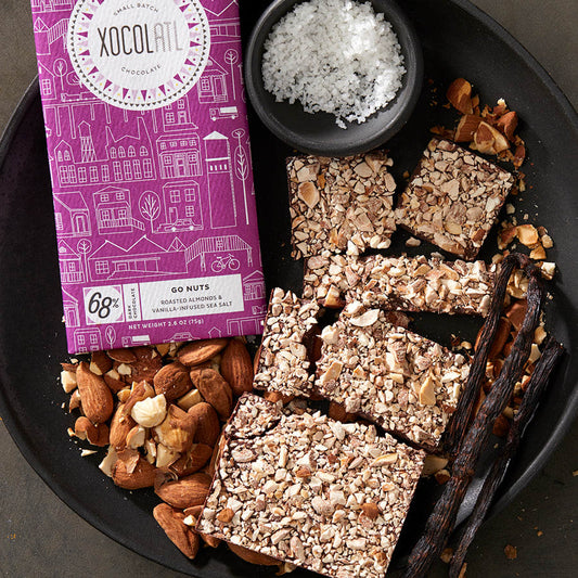 Xocolatl Small Batch Chocolate Go Nuts
