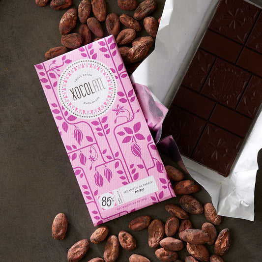 Xocolatl Small Batch Chocolate Peru 85%
