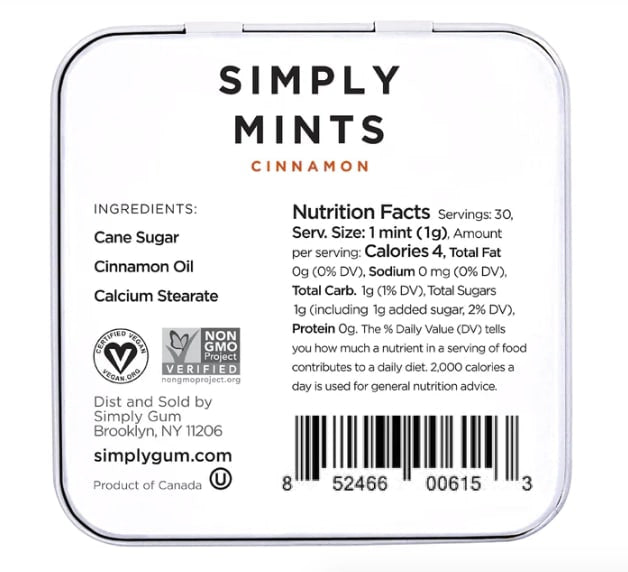 Natural Mints 852466006153