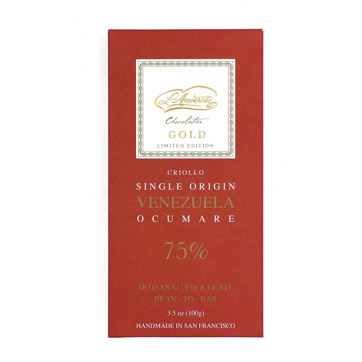 75% Dark Chocolate Ocumare (Venezuela) limited edition 854644003329