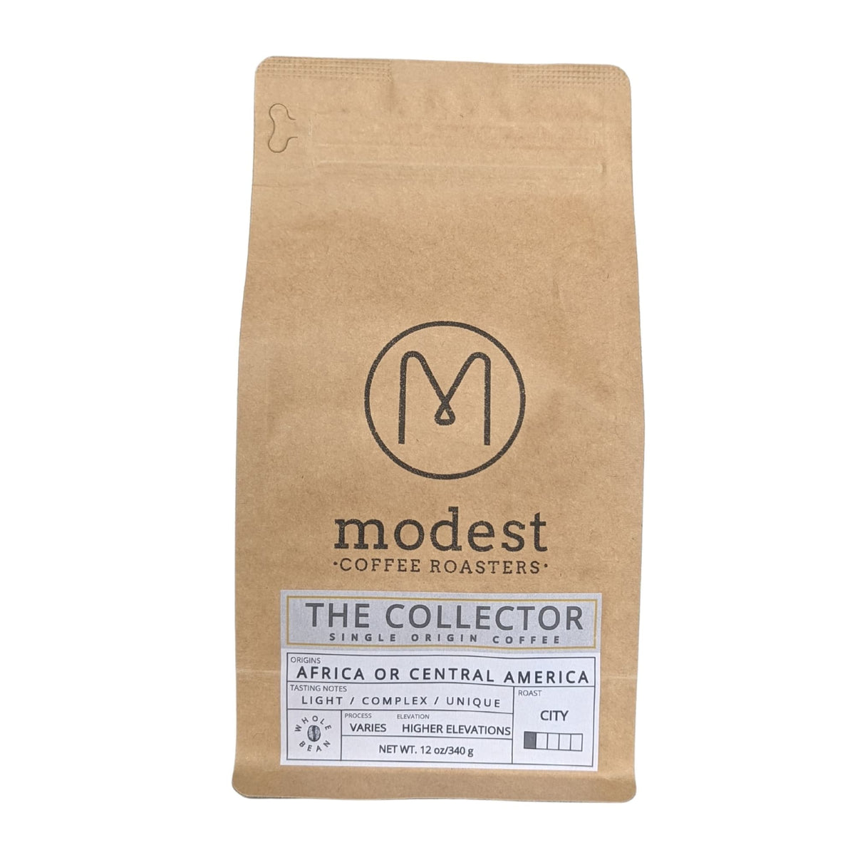 Modest Coffee Roasters Single-Origin Coffee 12COL
