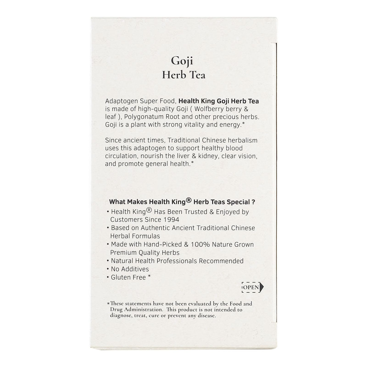 Goji Herb Tea