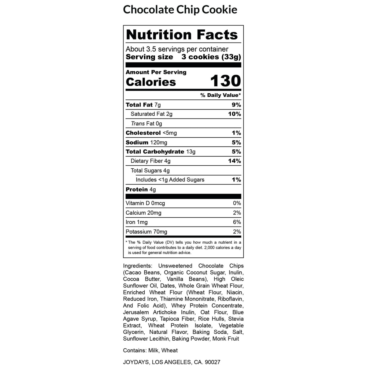 Chocolate Chip Cookies Multi-pack 10151