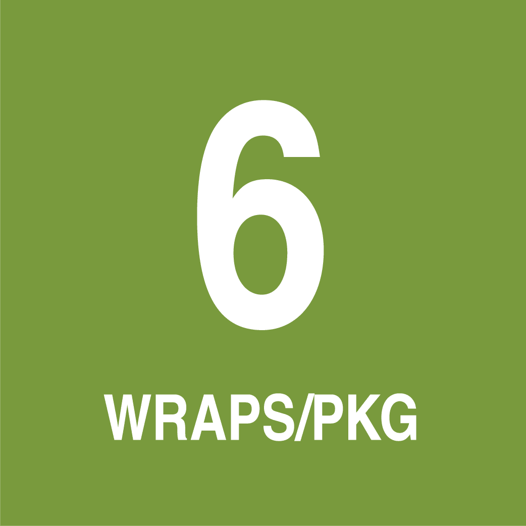 Apple Kale - 6pk Sandwich Wraps GEM-KAP-87-6-RS