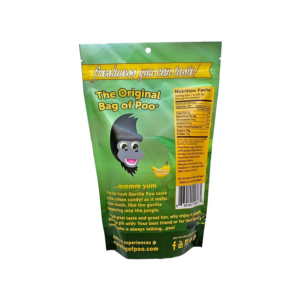 The Original Bag of Poo - Gorilla Cotton Candy 8001-cs