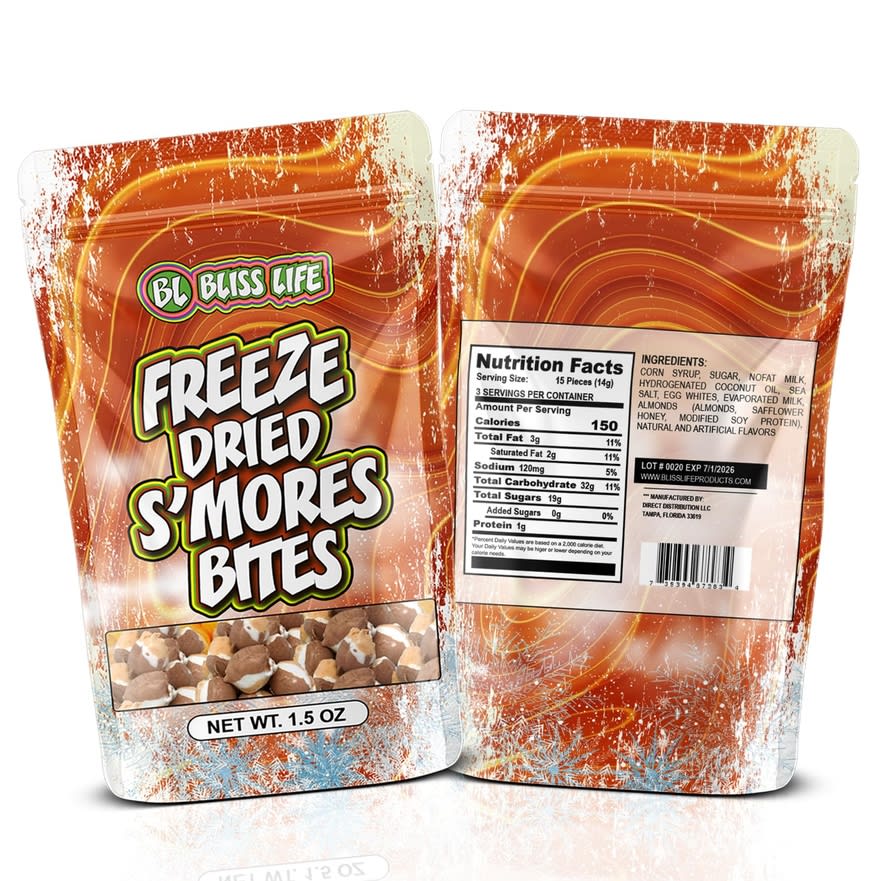 Freeze Dried Candy Bites BlissLifeSMOBites