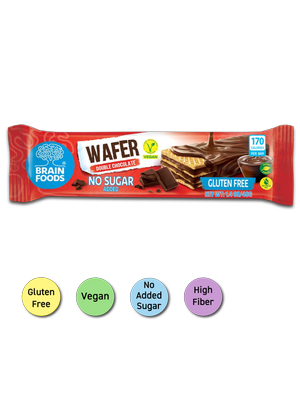 Brain Foods Wafers 13800501316235 144 ct Case