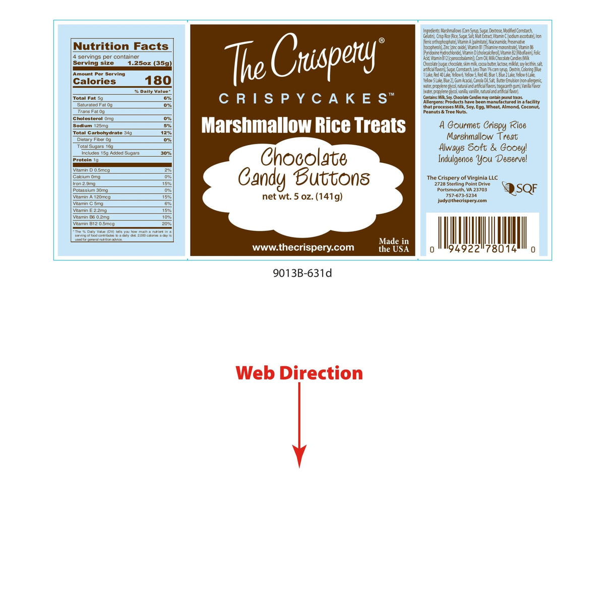 Chocolate Candy Buttons CB1