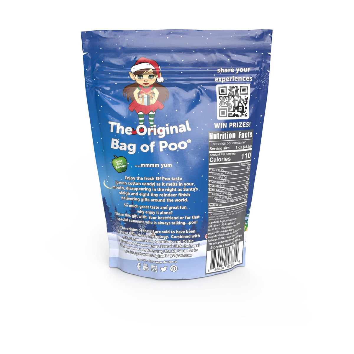 The Original Bag of Poo - Elf Cotton Candy 20001-cs