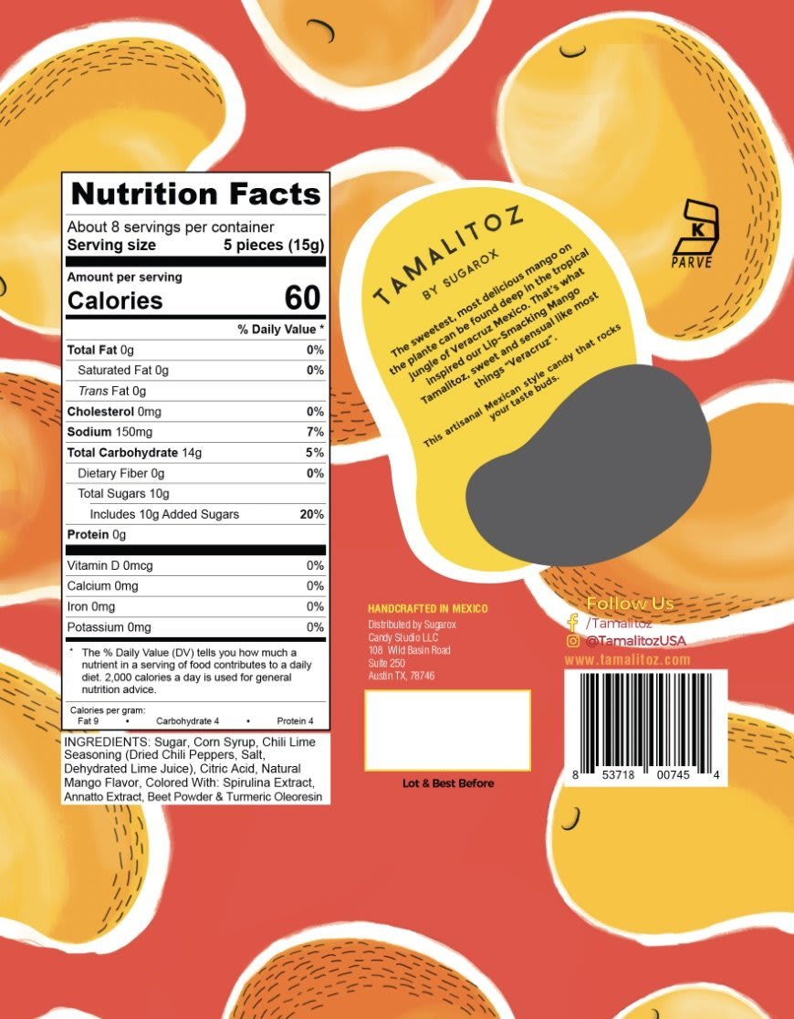 Tamalitoz Lip Smacking Mango FG54153