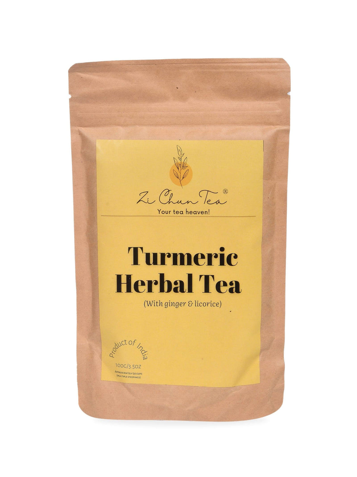 Zi Chun Teas Turmeric Herbal Tea