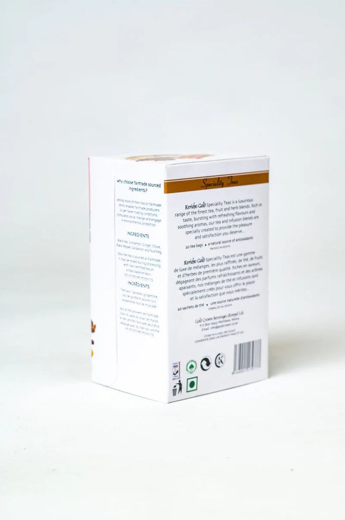KENYA KERICHO SPICED TEA 20 BAG PACK OF 6 55080