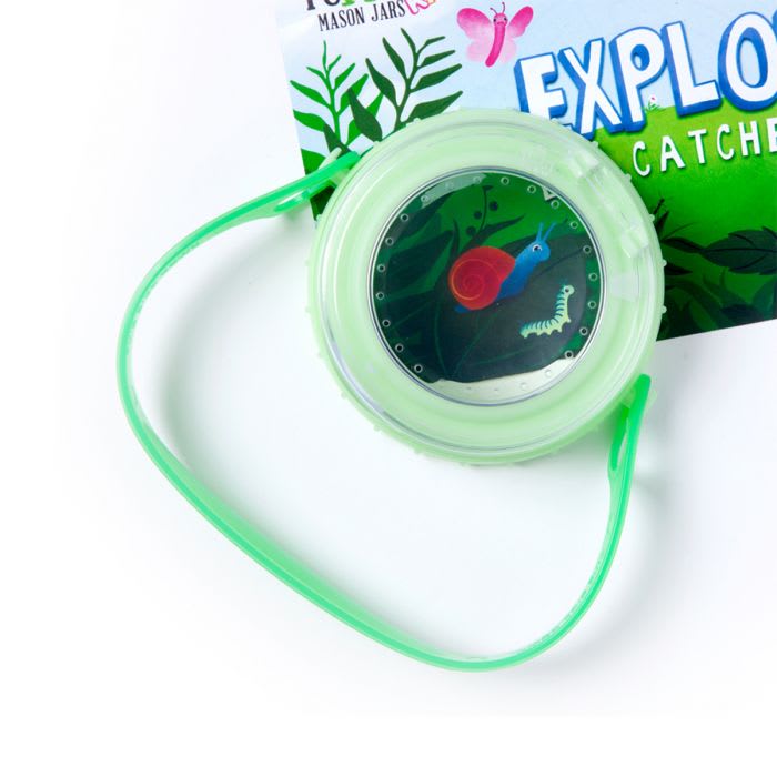 Mason Jar Explore Bug Catcher EK-R-GLOWGRN12