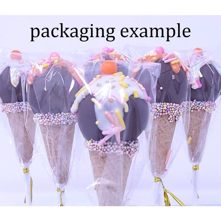 Artisanal Cake Pops | Valentine's Day Ice Cream Cone