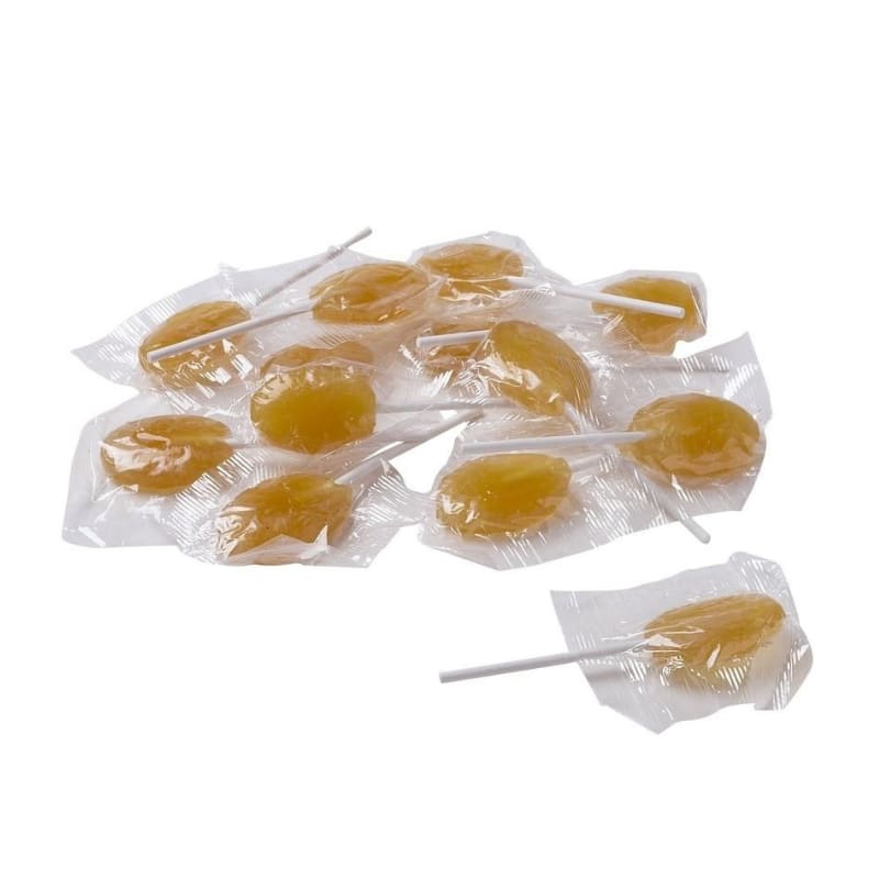 Manuka Honey & Lemon w/Bee Propolis Lollipops, Bulk, (34 pieces per pound)