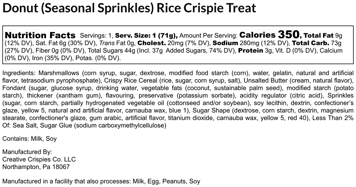 St. Patty's Day Donut Rice Crispie Treats