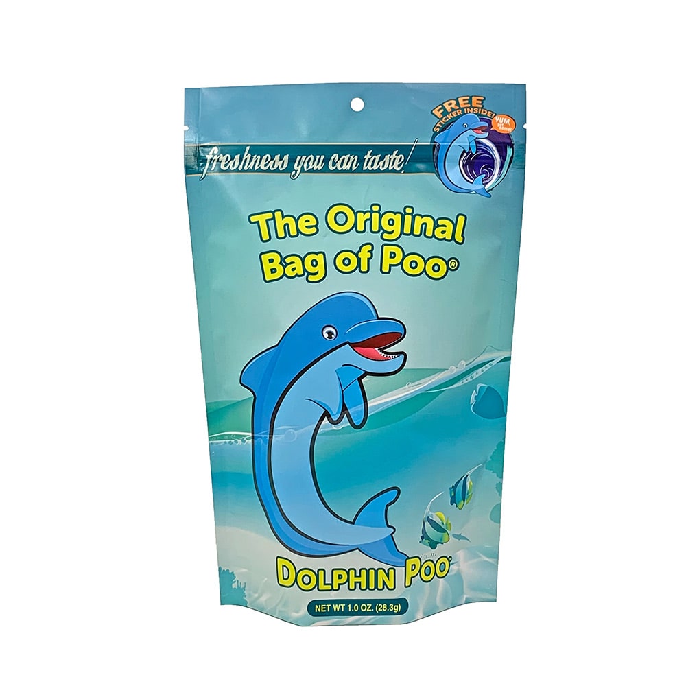 The Original Bag of Poo - Dolphin Cotton Candy 12001-CS