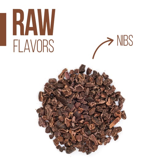 Organic Raw Chocolate Bar - 77% with Cocoa Nibs