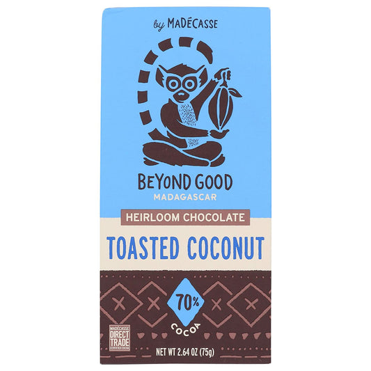 Toasted Coconut  70% Madagascar Single Origin Cocoa