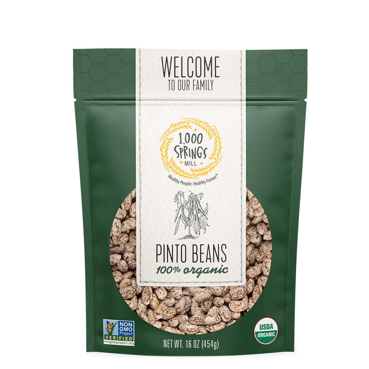 Frijoles Pintos Orgánicos