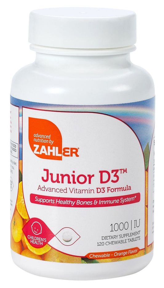 Zahler Junior D3 Masticable Niños Vitamina D