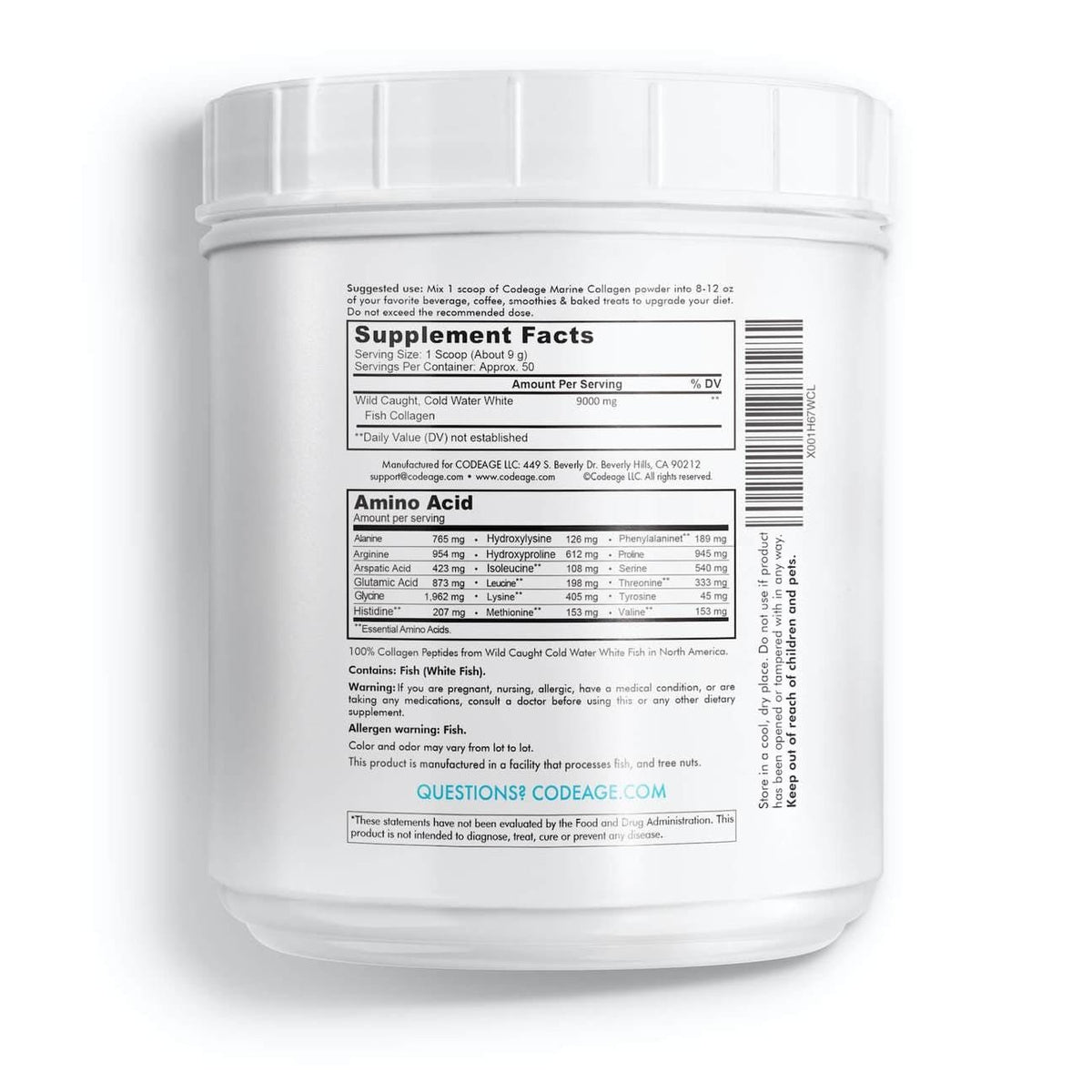 Marine Collagen Peptides Powder